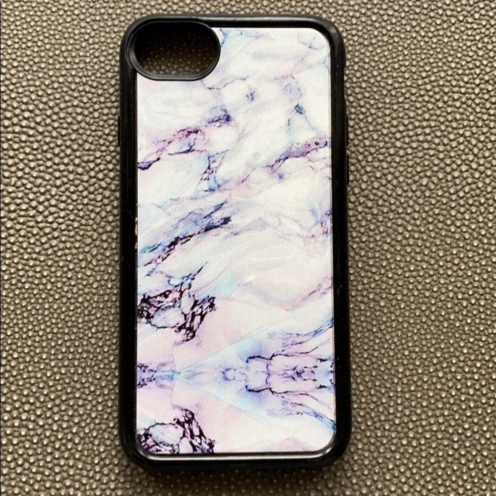 Casetify Blue Purple Marbled iPhone 6/7/8 Case